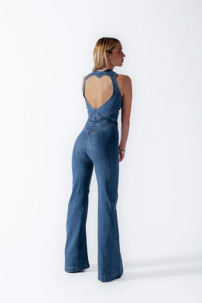 AIMERIE™ Jeans Jumpsuit